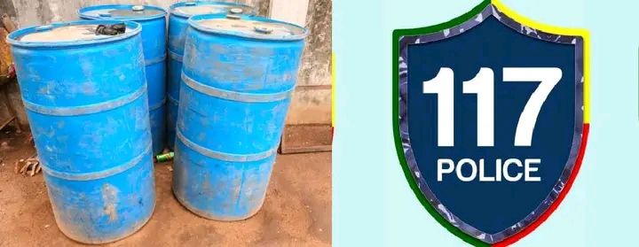 Dogbo : la police saisit une grande quantité de sodabi dangereux à Ayomi