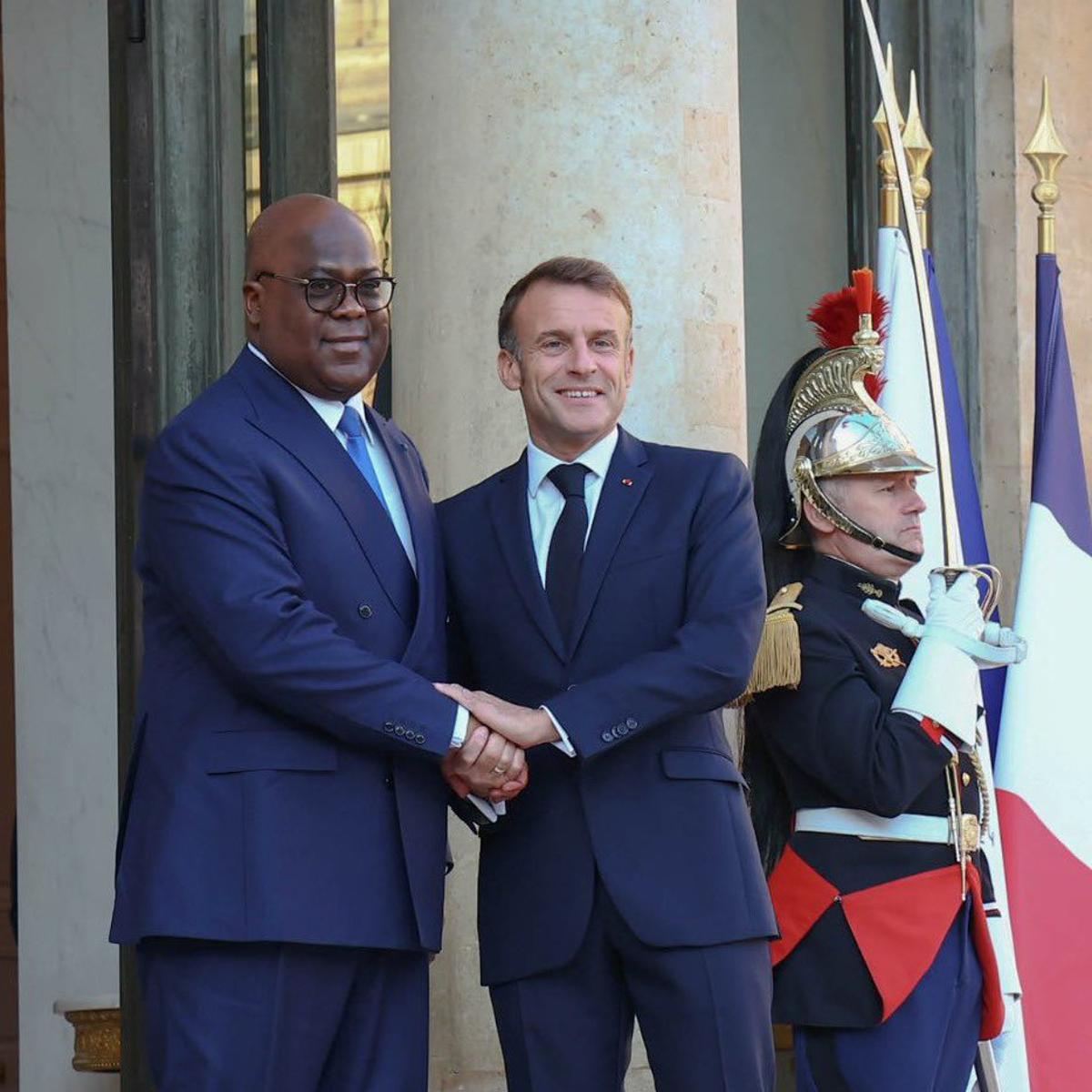 RDC–France : Tshisekedi à Paris pour une rencontre avec Macron