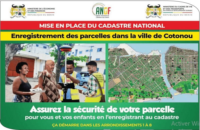 Affichage et correction des données collectées à Cotonou dans le cadastre national : Période prolongée jusqu'au 31 mai 2024