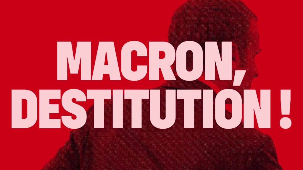 La destitution de Macron