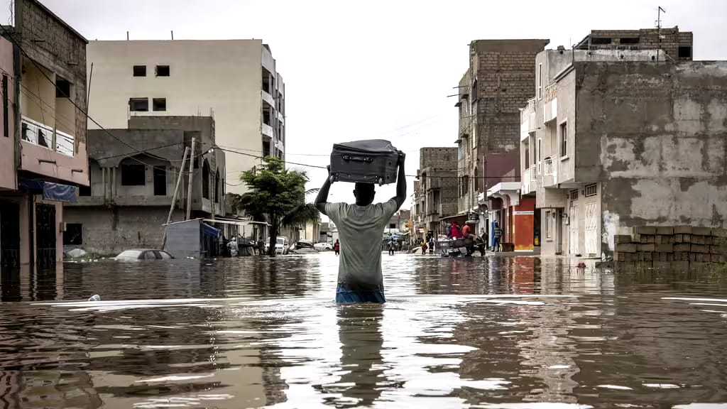 Les pluies diluviennes au Sénégal