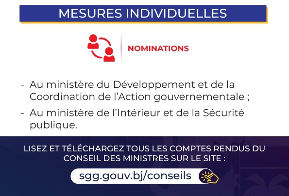 Nominations en Conseil des ministres : Soumaila Yaya confirmé DG Police républicaine, le Contrôleur général Brice Kikou Allowan , adjoint.