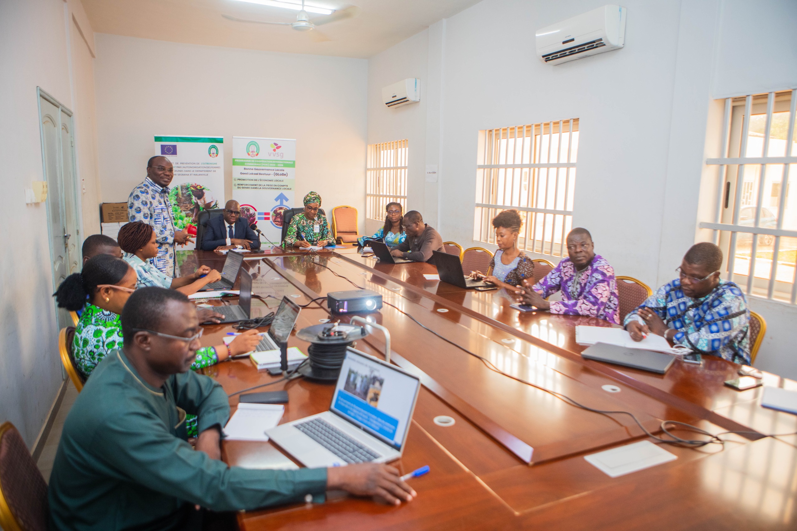 Rencontre fructueuse entre l'ANCB et l'UNICEF pour promouvoir les droits de l'enfant et l'éducation.